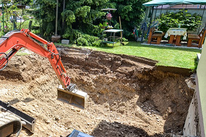 Excavation de fondation